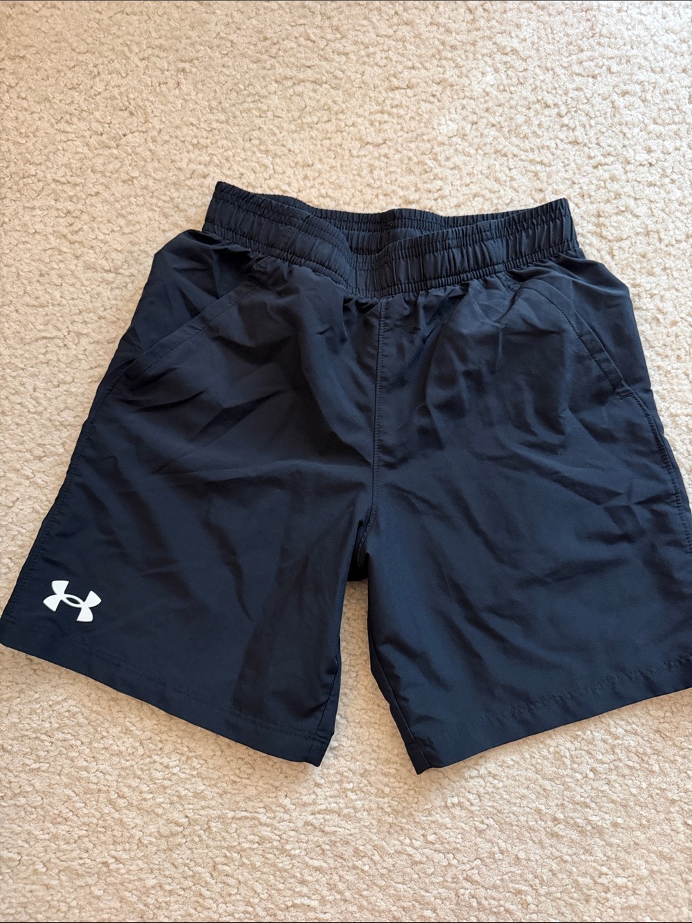 Under Armour Boys Black Performance Training Shorts